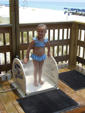 Child using Surf Splash - kids love it