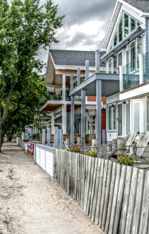 Surf Splash at a beach house